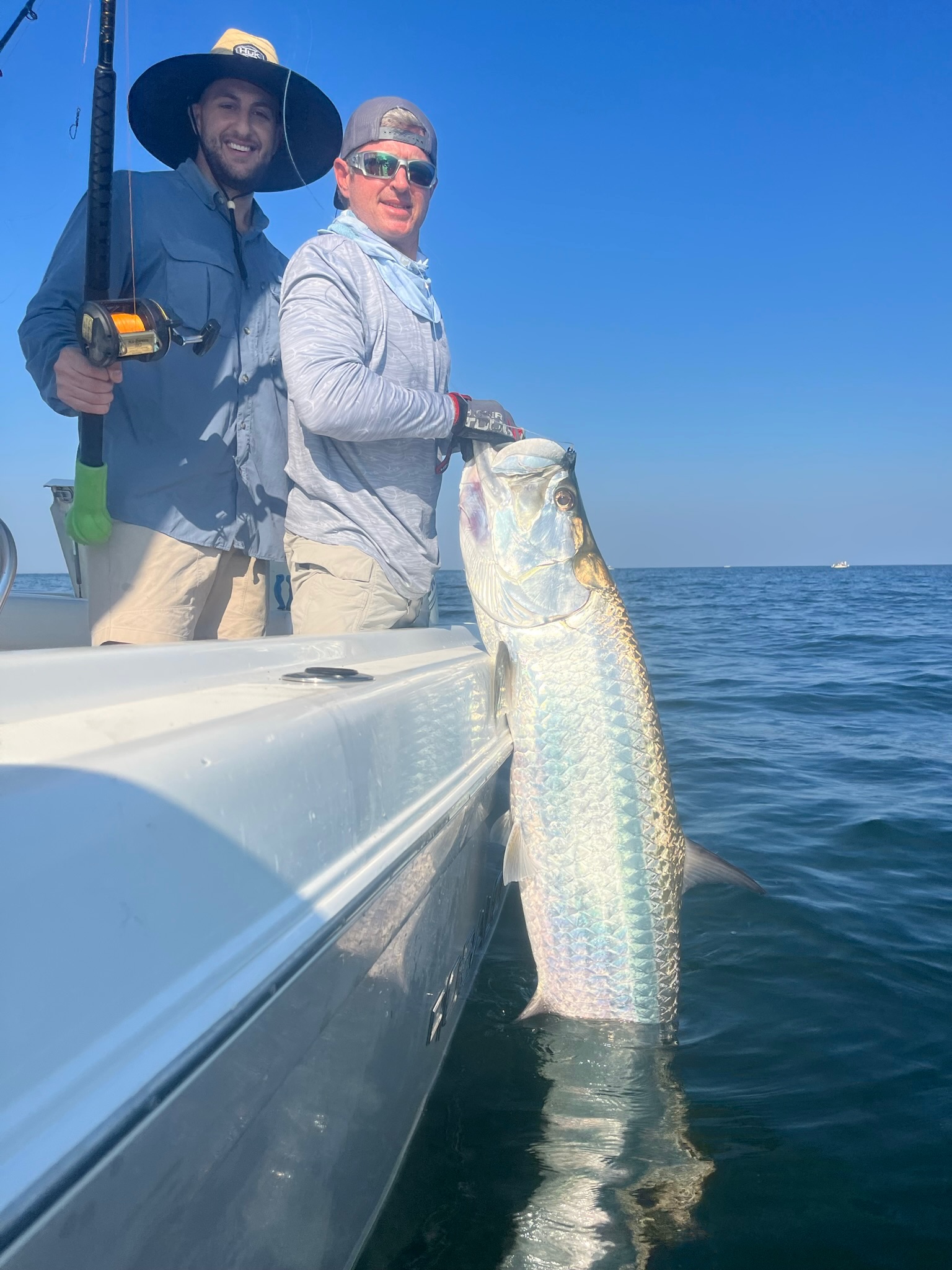 Texas Tarpon Hunt fishing charter photo — Galveston with Captain Shawn Warren