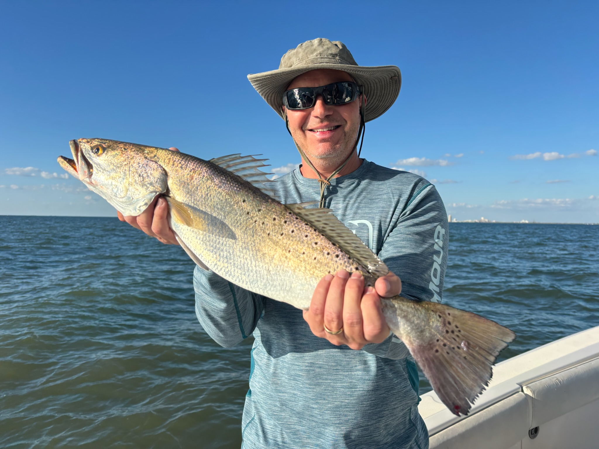 Galveston Bay Trout fishing charter photo — Galveston with Captain Shawn Warren