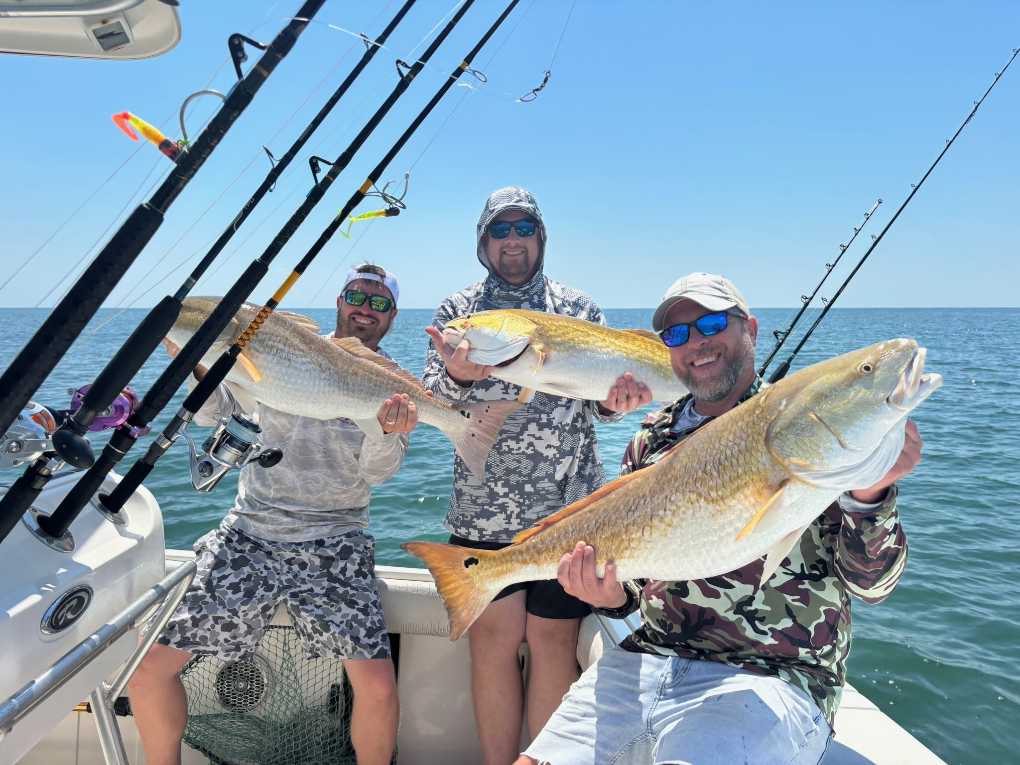 Bull Redfish fishing charter photo — Galveston with Captain Shawn Warren
