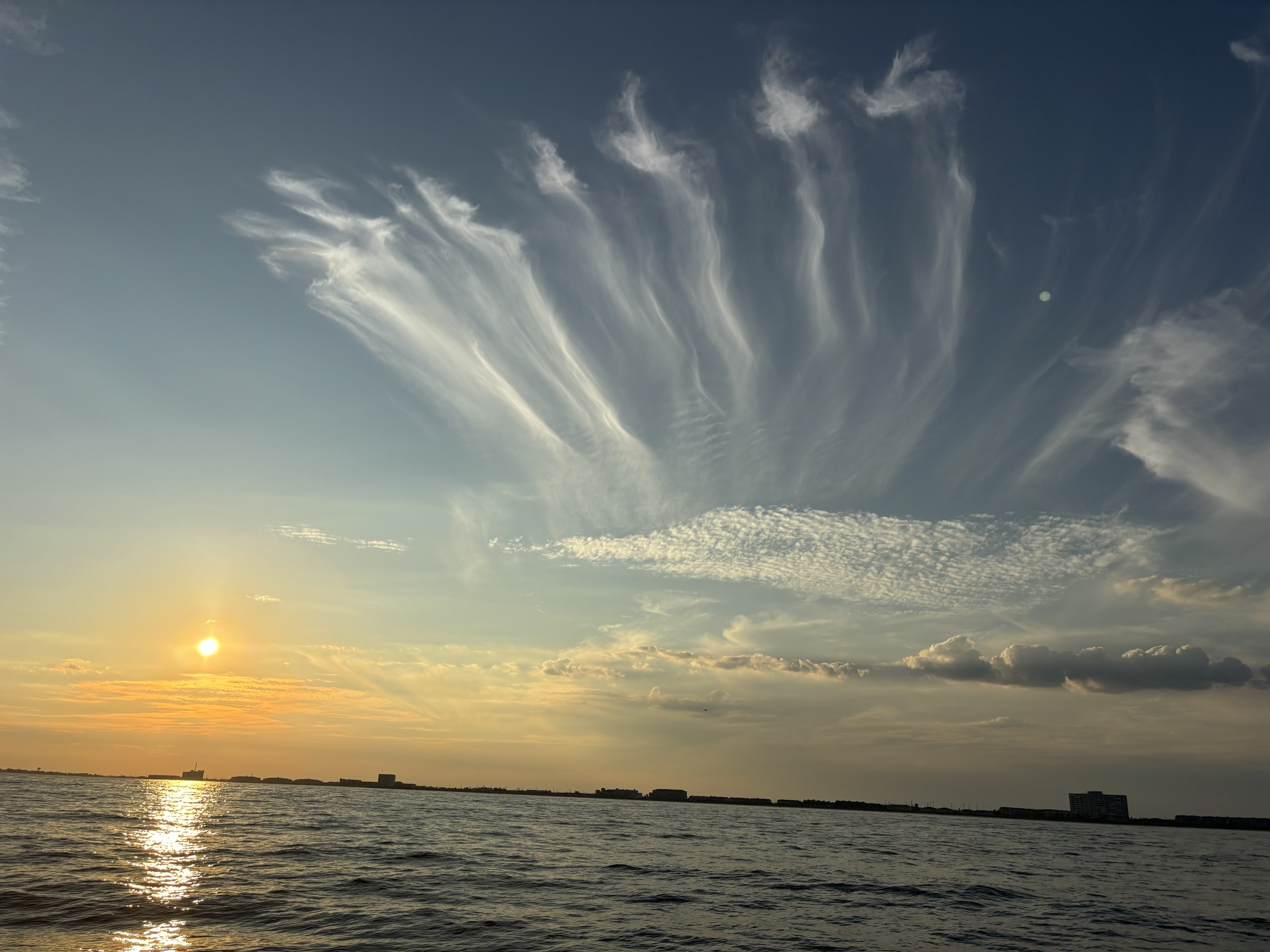 Sunset Cruise fishing charter photo — Galveston with Captain Shawn Warren
